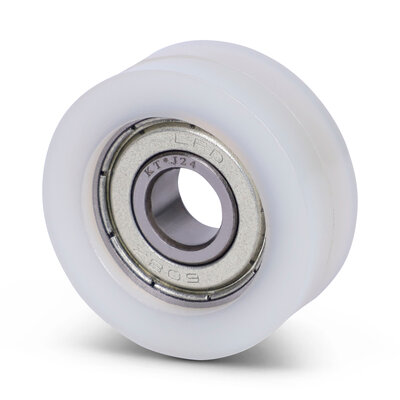 Geleiderol 30x11 mm - polyamide - 40 kg