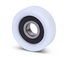 Geleiderol 40x16 mm - polyamide - 80 kg