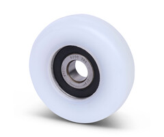 Geleiderol 42x14 mm - polyamide - 70 kg