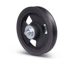 Groefwiel 140 mm met vierkante groef - 135 kg