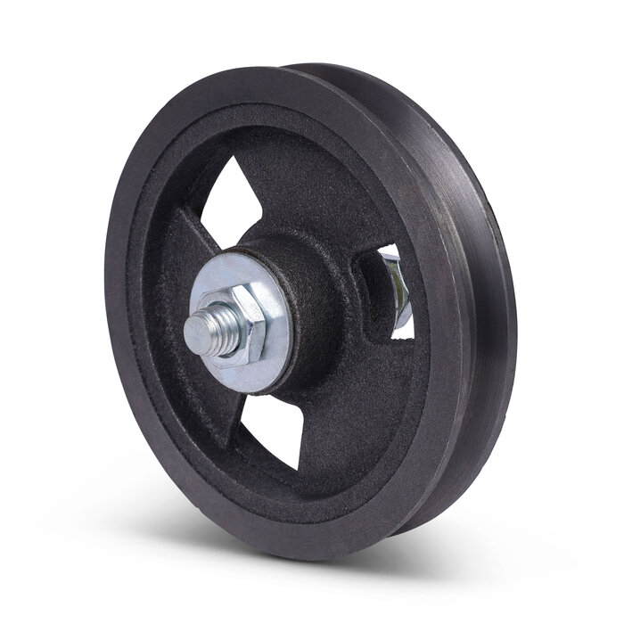 Groefwiel 140 mm met vierkante groef - 135 kg