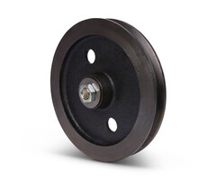 Groefwiel 200 mm met vierkante groef - 250 kg