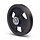 Groefwiel 160 mm met vierkante groef - 175 kg
