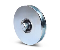 Groefwiel 137 mm met vierkante groef - 270 kg