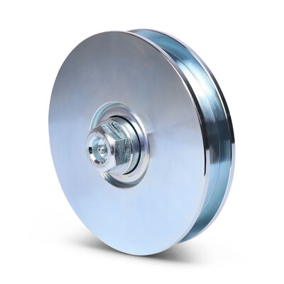 Groefwiel 200 mm met vierkante groef - 750 kg