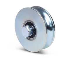 Groefwiel 98 mm met U groef - 425 kg