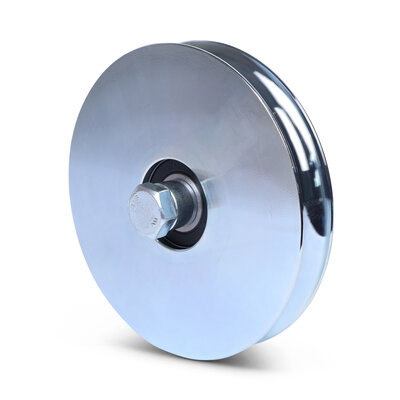 Groefwiel 160x31 mm met V groef 10 mm - 700 kg