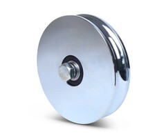 Groefwiel 157 mm met U groef - 290 kg