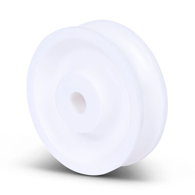 Kunststof kabelschijf 40 mm met U groef - 35 kg