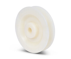 Kabelschijf 120 mm met U groef - 300 kg