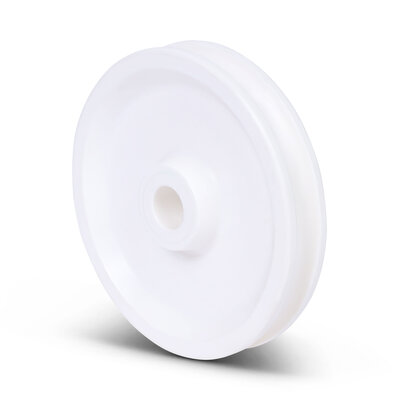 Kunststof kabelschijf 73 mm met U groef - 55 kg
