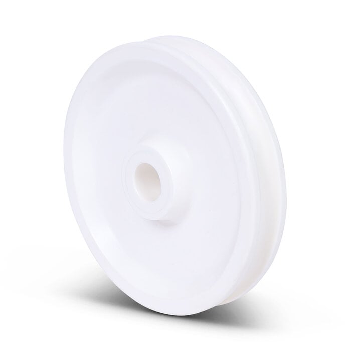 Kunststof kabelschijf 73 mm met U groef - 55 kg