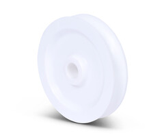 Kabelschijf 75 mm met U groef - 75 kg