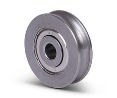 Kabelschijf 40 mm met U groef - 85 kg