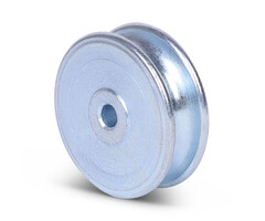 Kabelschijf 30 mm met U groef - 15 kg