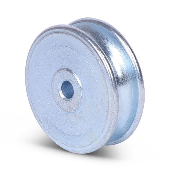 Kabelschijf 30 mm met U groef - 15 kg