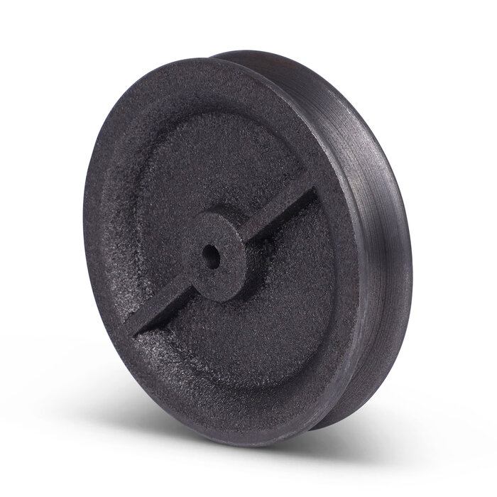 Kabelschijf 120 mm met U groef - 140 kg