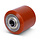PU palletrol 85x80 mm - kogellager - 600 kg