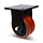 PU bokwiel 200 mm - kogellager - 2200 kg