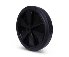 Volrubber wiel 400 mm - 400 kg