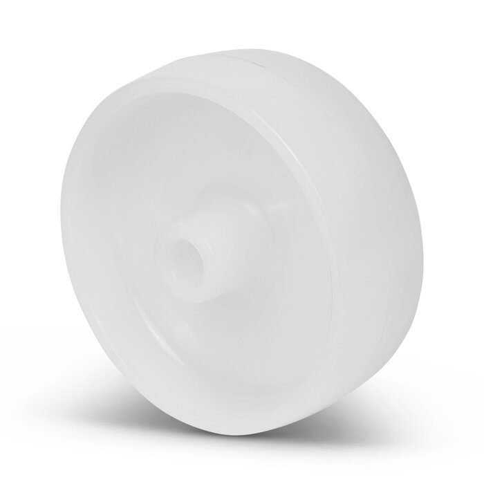 Nylon wiel 100 mm - asgat 12 mm - 150 kg