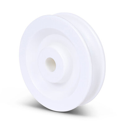 Kunststof kabelschijf 80 mm met U groef - 140 kg
