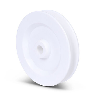 Kunststof kabelschijf 90 mm met U groef - 130 kg