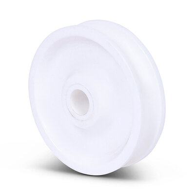 Kunststof kabelschijf 48 mm met U groef - 45 kg