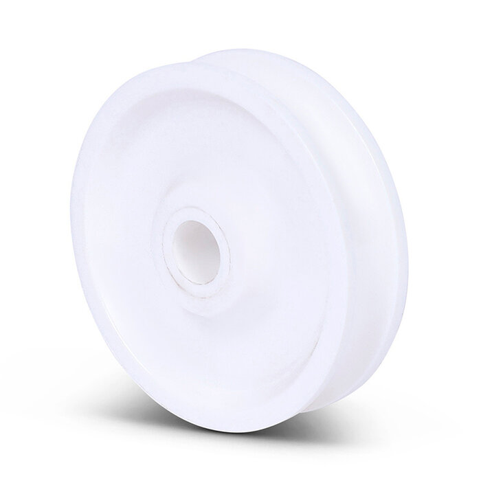 Kunststof kabelschijf 48 mm met U groef - 45 kg