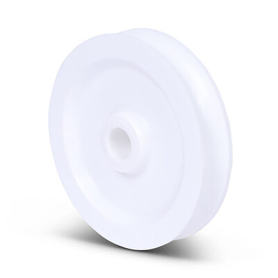 Kunststof kabelschijf 75 mm met U groef - 75 kg