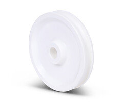Kabelschijf 73 mm met U groef - 55 kg