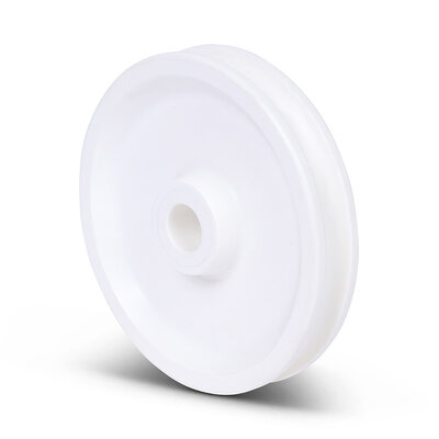Kunststof kabelschijf 73 mm met U groef - 55 kg