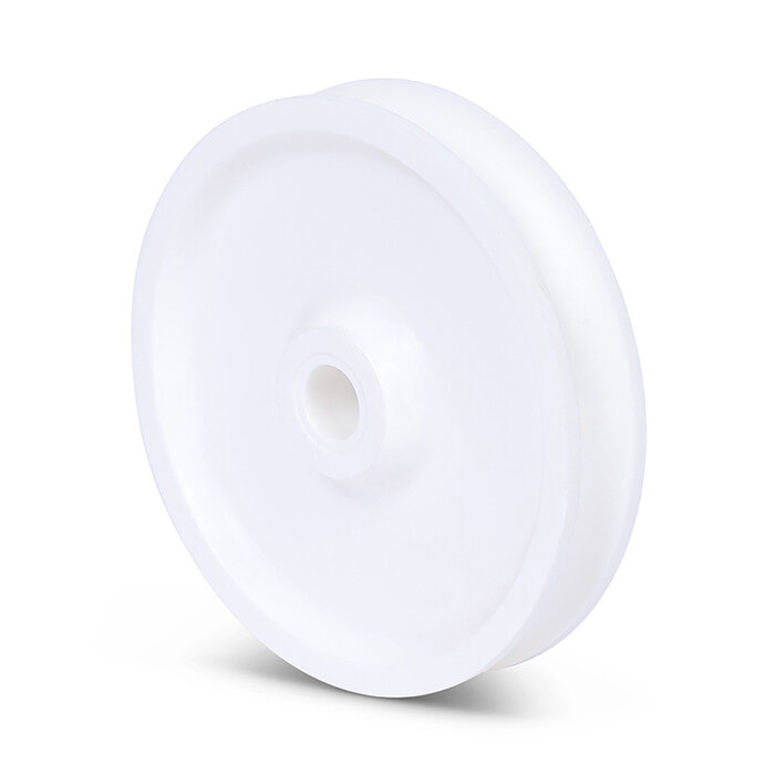 Kunststof kabelschijf 65 mm met U groef - 50 kg