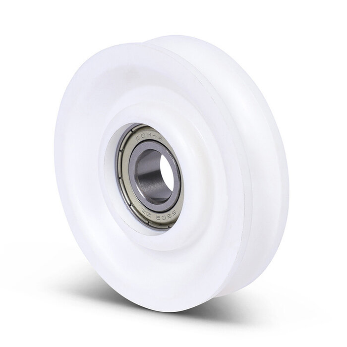 Kunststof kabelschijf 78 mm met U groef - 245 kg