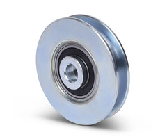 Kabelschijf 78 mm met U groef - 200 kg