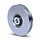 Kabelschijf 98 mm met U groef - 220 kg