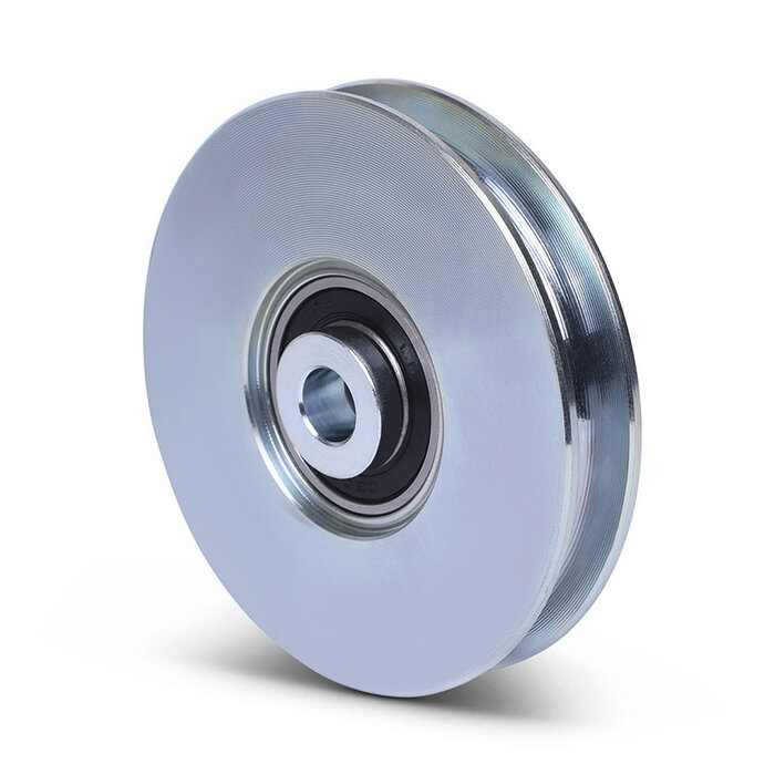 Kabelschijf 98 mm met U groef - 220 kg