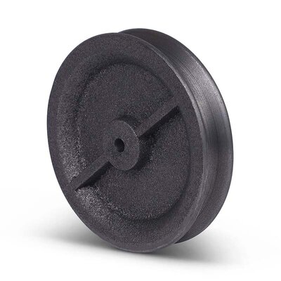 Kabelschijf 120 mm met U groef - 140 kg