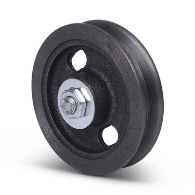 Groefwiel 90 mm met vierkante groef - 50 kg