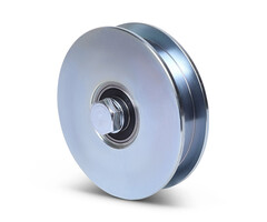 Groefwiel 117 mm met vierkante groef - 450 kg