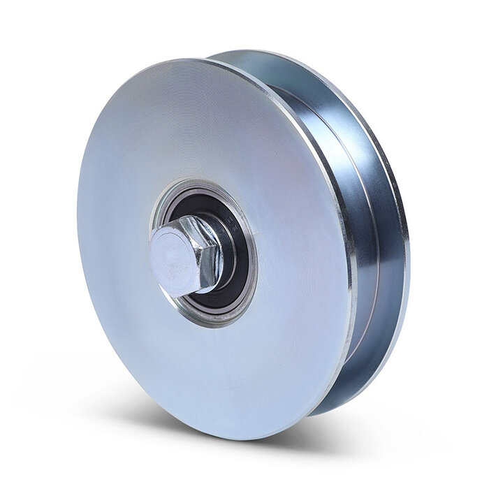 Groefwiel 120 mm met vierkante groef - 450 kg