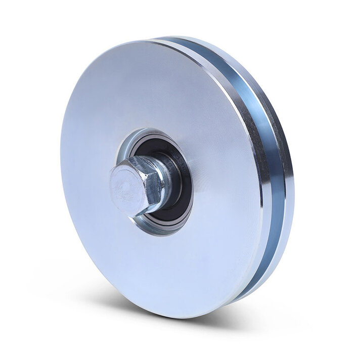 Groefwiel 120 mm met vierkante groef - 240 kg