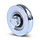 Groefwiel 50 mm met U groef - 70 kg