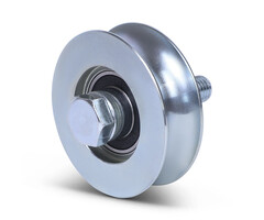 Groefwiel 78 mm met U groef - 200 kg