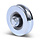 Groefwiel 60 mm met U groef - 100 kg
