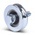 Groefwiel 70 mm met U groef - 190 kg