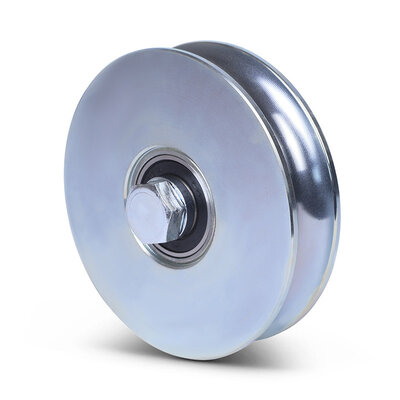 Groefwiel 120 mm met U groef - 450 kg
