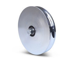 Groefwiel 197 mm met U groef - 625 kg