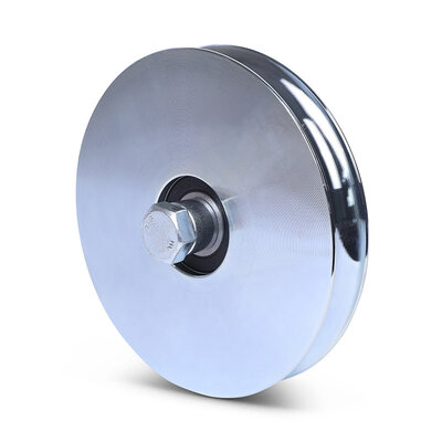Groefwiel 160x31 mm met V groef 10 mm - 700 kg