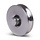 Rvs groefwiel 120 mm met U groef - 220 kg